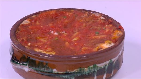 طريقة عمل طاجن المكرونة