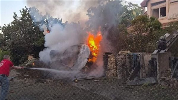 اشتعال النيران جراء