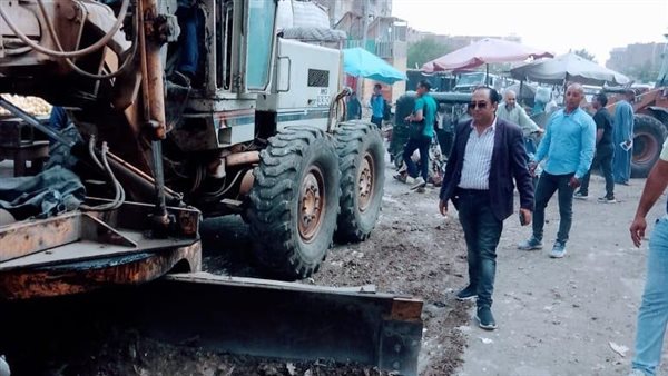 الجيزة تزيل 13 كشك