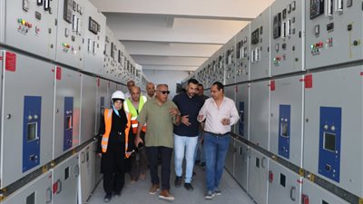 رئيس جهاز 6 أكتوبر يكلف بسرعة الانتهاء من محطة كهرباء التوسعات الشرقية للمدينة