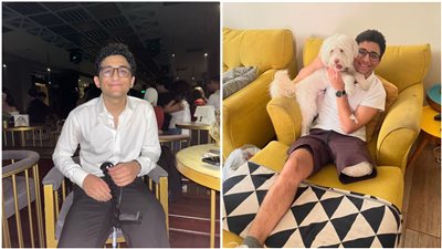 دعمه تامر حسني.. والدة الشاب داود محارب السرطان: قدمه اتبترت عشان نسيطر على المرض