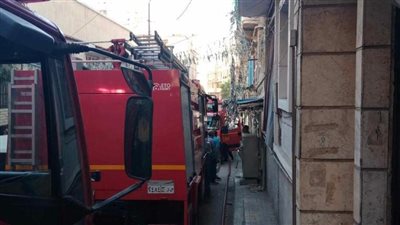 بسبب ماس كهربائي.. تفحم وحدة سكنية بالكامل في الإسكندرية