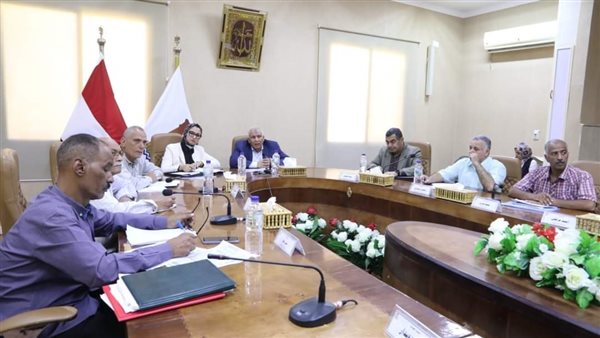 جانب من لقاء محافظ