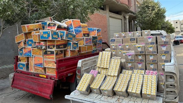 جانب من المضبوطات