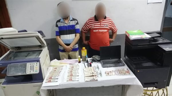 المتهمان والمضبوطات