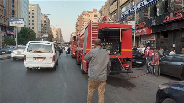 حريق شقة ارشيفية