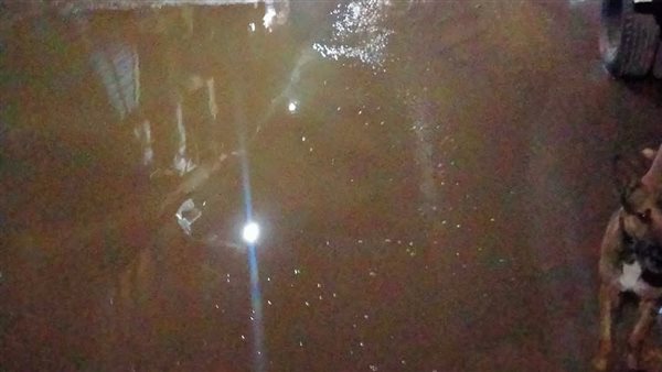 انفجار ماسورة مياه