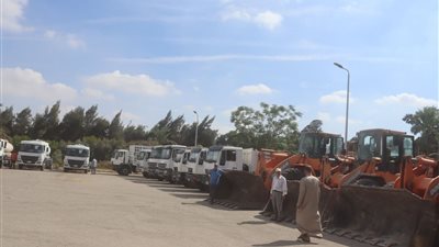  أجهزة مدن 15 مايو والعاشر والصالحية والنوبارية الجديدة والشروق تستعد لاستقبال أمطار الشتاء