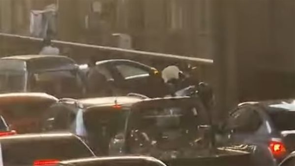 جانب من الحادث 