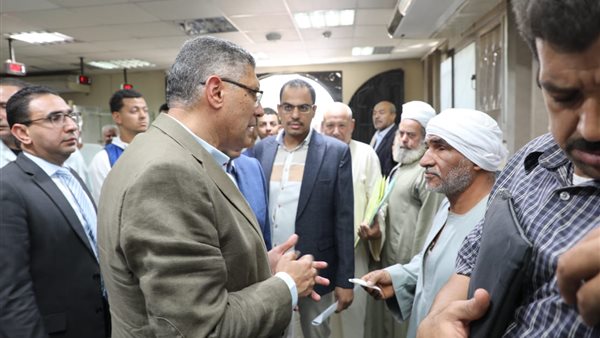 محافظ الجيزة خلال