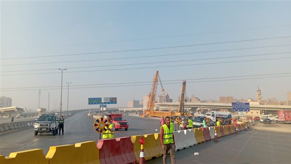 غلق الطريق الدائري