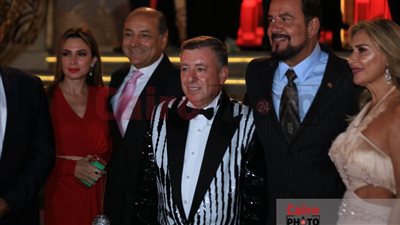 بحضور جمال العدل ولميس الحديدي.. الصور الأولى من حفل زفاف ابنة رجل الأعمال باسل سماقية