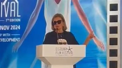 يسرا: مهرجان الجونة مش للريد كاربت بس.. والفن يقدر يغير الدنيا لو استخدمناه صح