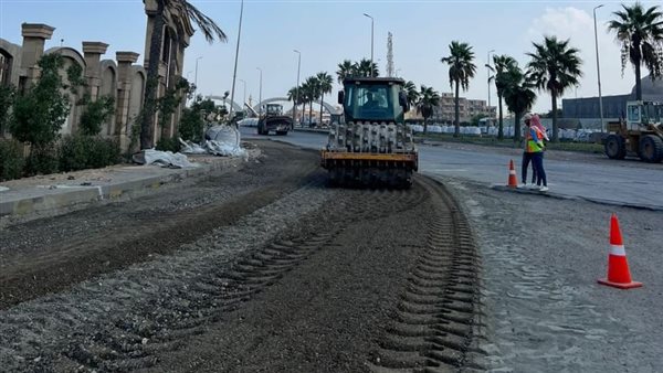 رفع كفاءة الطرق بالمدن