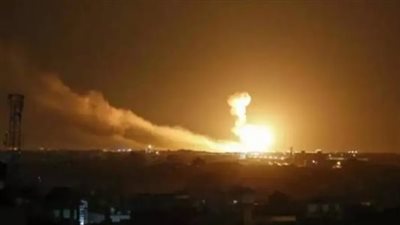 قصف إسرائيلى على العاصمة دمشق يسفر عن استشهاد 3 مدنيين وإصابة 9 آخرين 