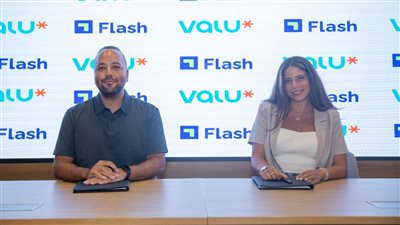 تعاون بين شركة ڤاليو وتطبيق فلاش للمدفوعات غير النقدية لتوفير حلول الدفع للعملاء عبر QR code