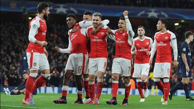 نتيجة مباراة أرسنال وباريس سان جيرمان في دوري الأبطال.. الجانرز يفوز بثنائية