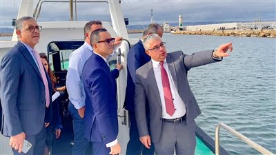 رئيس اقتصادية السويس يستعرض فرص الاستثمار في القطاع البحري بمارسيليا
