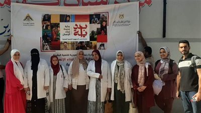 ضمن مبادرة بداية.. الكشف على 159 حالة في قافلة طبية لجامعة بنها بكفر مناقر 
