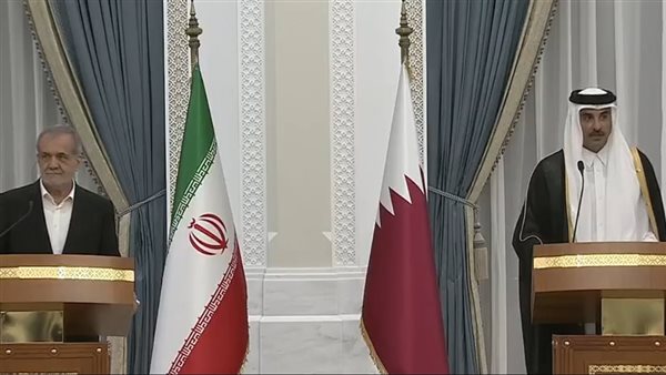 أمير قطر - رئيس إيران