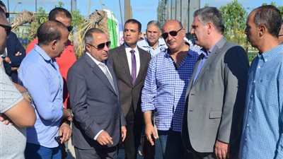 محافظ بورسعيد يتفقد الاستعدادات النهائية لاستضافة بطولة العالم للخماسي الحديث فى بورفؤاد