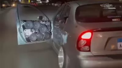 موكب زفاف.. ضبط قائد سيارة فتح الأبواب الأمامية لأداء حركات استعراضية بالزقازيق