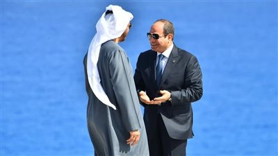 الرئيس السيسي والشيخ محمد بن زايد يشهدان إطلاق مشروع رأس الحكمة