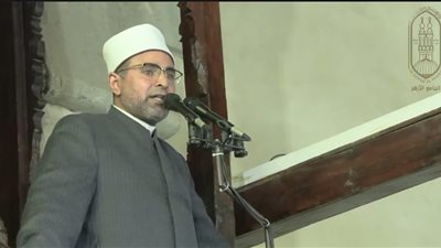خطيب الجامع الأزهر: منبر الأزهر الصوت الذي يدعم التحركات الوطنية في الدفاع عن الأرض