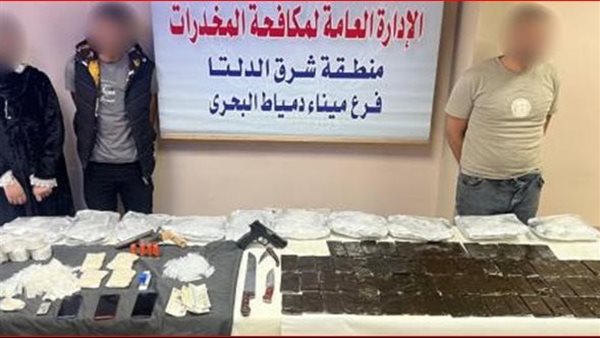 المتهمون والمضبوطات