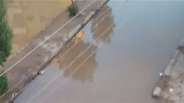 غرق الشوارع بسبب
