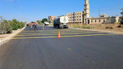 تركيب مطبات صوتية للحد من حوادث السير بالشرقية