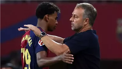 مدرب برشلونة: لامين يامال عليه أن يظهر رغبته في اللعب غدًا