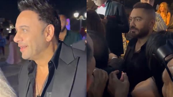 تامر حسني ومصطفى