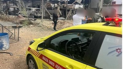 في ذكرى طوفان الأقصى.. مصابون جراء قصف صاروخي من غزة على تل أبيب