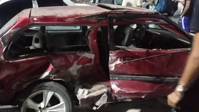 الأجهزة الأمنية تلقي القبض على سائق صدم 3 سيارات ببورفؤاد| صور