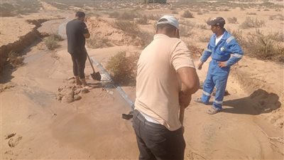 مياه القناة: استبدال مواسير شبكات مياه الشرب القديمة من الإسبستوس إلى مواسير PVC 