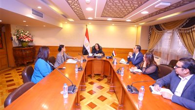 وزيرة التضامن تبحث سبل التعاون الثنائي مع المدير القطري لمؤسسة دروسوس