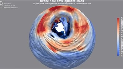 دراسة: طبقة الأوزون قد تستعيد مستوياتها الطبيعية بحلول عام 2045