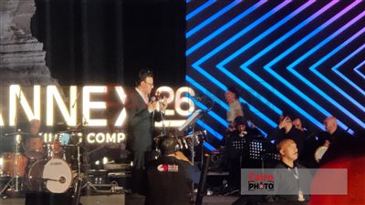 كنت بحلم أغني هنا.. صابر الرباعي يحيي حفلًا تحت سفح الأهرامات| صور