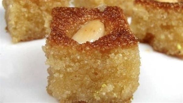 طريقة عمل البسبوسة