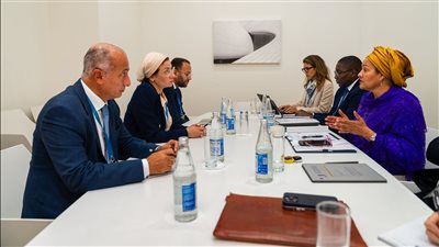على هامش مشاركتها في المؤتمر التمهيدي COP 29: وزيرة البيئة تعقد لقاءً مع نائب الأمين العام للأمم المتحدة 