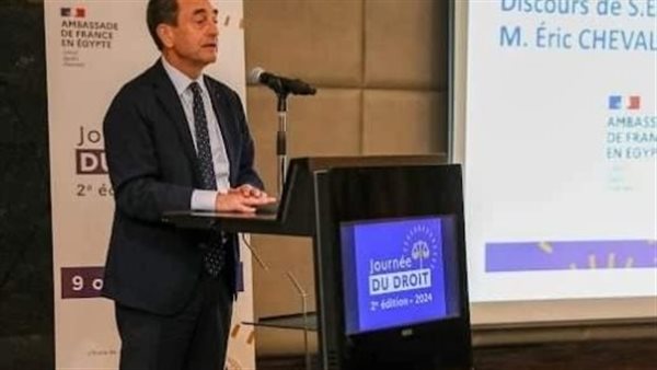 السفير الفرنسي بالقاهرة