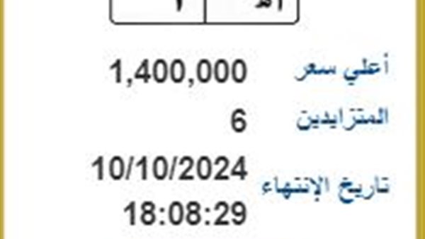 لوحة مرور مميزة