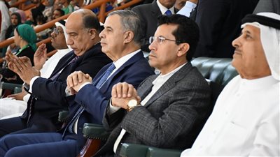 وزير الرياضة يشهد تتويج العربي القطري بلقب البطولة العربية للأندية لكرة السلة
