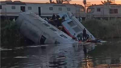 الصحة: تحسن وخروج 19 مصابا في حادث قطاري المنيا.. وحجز آخرين بالمستشفى