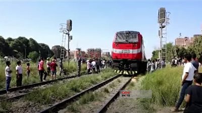 مصرع شخص مجهول الهوية تحت عجلات القطار أمام مزلقان مستشفى الصدر ببني سويف 