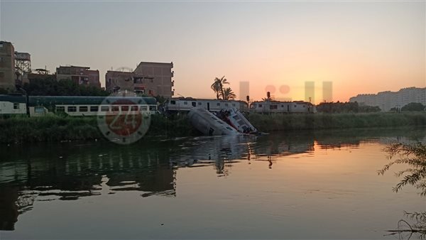 حادث تصادم قطار المنيا