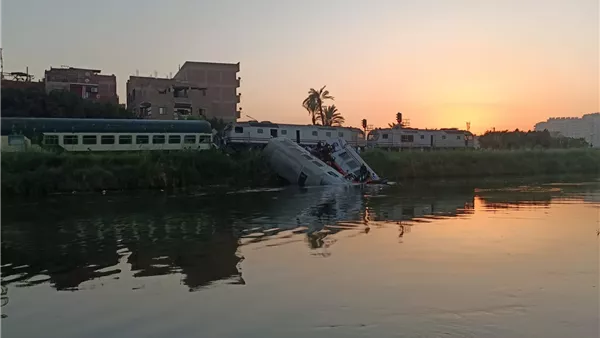 حادث قطار المنيا