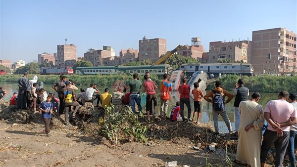 حادث قطار المنيا