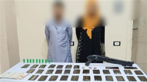 المتهمين والمضبوطات